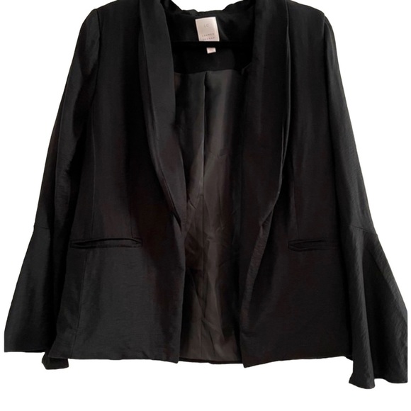LC Lauren Conrad Woman’s black blazer size 12 - Picture 1 of 6